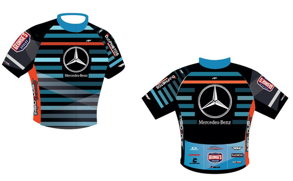 Mercedes Benz Men s Race Fit Jersey Fast Freddie Apparel